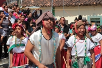 Viernes 2 de febrero del 2018. Tuxtla Gutiérrez. El conjunto de danzas Zoques durante las celebraciones de La Candelaria en la parroquia de Copoya.