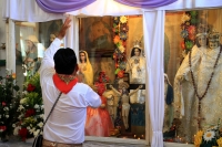 Sábado 2 de febrero del 2018. Tuxtla Gutiérrez. Los bailes de la Virgen de Candelaria son realizados este medio día por los miembros de la comunidad Zoque en la Parroquia de Copoya