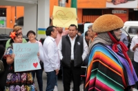 Lunes 28 de enero del 2018. Tuxtla Gutiérrez. Los aspirantes a los cargos de representación popular se inscriben este medio dí­a en las instalaciones del Partido Morena