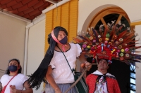 20210214. Tuxtla G. Carnaval Zoque Tuxtleco Los integrantes de la comunidad Zoque adecuan las danzas tradicionales para las celebraciones de Carnaval en la capital del estado de #Chiapas.