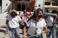 20210214. Tuxtla G. Carnaval Zoque Tuxtleco Los integrantes de la comunidad Zoque adecuan las danzas tradicionales para las celebraciones de Carnaval en la capital del estado de #Chiapas.