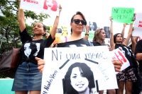 Lunes 10 de agosto del 2015. Tuxtla Gutiérrez. Jóvenes chiapanecos marchan esta tarde hacia el centro de la ciudad en contra del asesinato de mujeres en México, protesta derivada de la cercanÃa con las vÃctimas de la Col. Narvarte en la ciudad de México Lunes 10 de agosto del 2015. Tuxtla Gutiérrez. Jóvenes chiapanecos marchan esta tarde hacia el centro de la ciudad en contra del asesinato de mujeres en México, protesta derivada de la cercanÃa con las vÃctimas de la Col. Narvarte en la ciudad de México