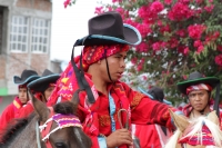 Martes 19 de enero del 2016. Venustiano Carranza. Los Carrerantes.  El recorrido que se realiza a las iglesias de San Pedro y San Sebastián por los indígenas tsotsiles llena de colorido las calles de la localidad conocida como La Antigua San Bartolomé de 