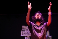 Jueves 31 de agosto del 2017. Tuxtla Gutiérrez. Durante el segundo dí­a de la Muestra Estatal de Teatro Chiapas 2017 que se lleva a cabo en el teatro de la Ciudad Emilio Rabasa.