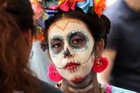 Octubre del 2019. Tuxtla Gutiérrez. Catrinas y espantos