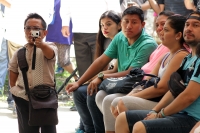Lunes 1 de agosto del 2016. Tuxtla Gutiérrez. Durante la inauguración del CEAS en el Parque del Oriente.