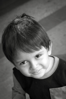 Miércoles 6de marzo del 2019. Tuxtla Gutiérrez. La sonrisa de un niño durante las celebraciones del Miércoles de Ceniza.