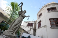 Viernes 11 de julio del 2014. Tuxtla Gutiérrez. Aspectos del monumento a La Libertad en el Museo de la Ciudad.