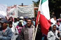 Miércoles 10 de abril del 2019. San Cristóbal de las Casas. Indígenas y campesinos de diferentes organizaciones sociales marchan recordando el asesinato de Emiliano Zapata