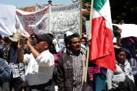 Miércoles 10 de abril del 2019. San Cristóbal de las Casas. Indígenas y campesinos de diferentes organizaciones sociales marchan recordando el asesinato de Emiliano Zapata