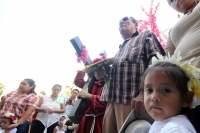 Viernes 3 de abril del 2015. Chiapa de Corzo. Viacrucis. Los Chamales y Ramilletes son als ofrendas elaboradas con flor de mayo que se elaboran en las fiestas patronales de esta comunidad de la ribera del Grijalva.