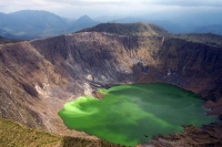 Foto/Alfredo Chan Chin.  Aspectos del volcán Chichonal.