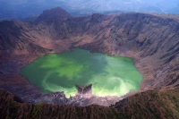 Foto/Alfredo Chan Chin.  Aspectos del volcán Chichonal.