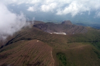 Foto/Alfredo Chan Chin. Aspectos del volcán Chichonal durante el año 2004.