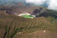 Foto/Alfredo Chan Chin. Aspectos del volcán Chichonal durante el año 2004.