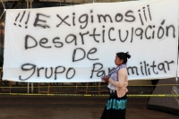 Martes 27 de marzo del 2018. Tuxtla Gutiérrez. Los desplazados del ejido Puebla de Chenalho continúan en plantón en la plaza central exigiendo que termine la violencia armada en Los Altos de Chiapas.