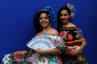 Domingo 13 de enero del 2019. Chiapa de Corzo. Las Chiapanecas se preparan para llevar las felicitaciones a San Sebastián desde la Iglesia del Señor de Acapetahua esta tarde en esta comunidad de la ribera del Río Grande