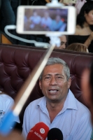 Lunes 25 de junio del 2018. Tuxtla Gutiérrez. Luis Coutiño Mazariegos, candidato del PRD-PAN-MC a la presidencia municipal de Chiapilla, habla sobre la denuncia presentada ante la Fiscalí­a General de Justicia de Chiapas por el secuestro que sufriera en