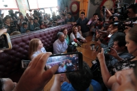 Lunes 25 de junio del 2018. Tuxtla Gutiérrez. Luis Coutiño Mazariegos, candidato del PRD-PAN-MC a la presidencia municipal de Chiapilla, habla sobre la denuncia presentada ante la Fiscalí­a General de Justicia de Chiapas por el secuestro que sufriera en