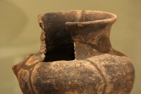 Viernes 7 de julio del 2017. Tuxtla Gutiérrez. Representación de entierros prehispánicos. La Exposición de la Ciudad Panteón de Chicoasen II se exhibe en el Museo Regional de Chiapas.