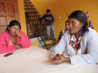 Domingo 22 de abril del 2012. Desplazados de Chilil.
