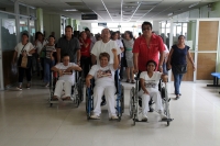 Miércoles 24 de mayo del 2017. Tuxtla Gutiérrez. Las enfermeras del Hospital Regional Rafael Pascasio Gamboa dan a conocer los acuerdos que se han logrados después de más de 500 horas de esta segunda jornada de huelga de hambre en el Movimiento del Sector