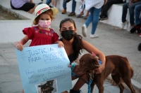 20210418. Tuxtla G. Durante la protesta para exigir respeto a las mascotas en Chiapas.