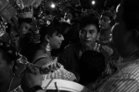 Lunes 8 de enero del 2018. Chiapa de Corzo. Las Chuntá o Chuntaes recorren las calles durante la llamada Fiesta Grande de Chiapa donde se festejan los santos patrones de la colonial ciudad de la ribera del Grijalva