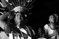 Lunes 8 de enero del 2018. Chiapa de Corzo. Las Chuntá o Chuntaes recorren las calles durante la llamada Fiesta Grande de Chiapa donde se festejan los santos patrones de la colonial ciudad de la ribera del Grijalva