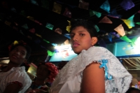 Lunes 8 de enero del 2018. Chiapa de Corzo. Las Chuntá o Chuntaes son personajes que recorren las calles de la ciudad durante la llamada Fiesta Grande de Chiapa donde se festejan los santos patrones de la colonial ciudad de la ribera del Grijalva
