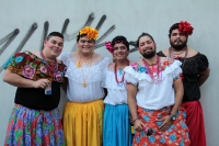 Lunes 8 de enero del 2018. Chiapa de Corzo. Las Chuntá o Chuntaes recorren las calles durante la Fiesta Grande de Chiapa donde se festejan los santos patrones de la colonial ciudad de la ribera del Grijalva