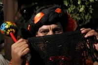 Miércoles 8 de enero del 2014. Chiapa de Corzo. Las Chuntás dan inicio a los festejos de la Fiesta de Enero en esta comunidad de la ribera del Rio Grande de Chiapas.