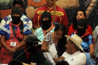 Domingo 28 de mayo del 2017. San Cristóbal de las Casas. Durante la asamblea constitutiva del Concejo Indígena de Gobierno del CNI y del EZLN y su representación de su vocera y candidata a las elecciones a la presidencia de México en las próximas eleccion