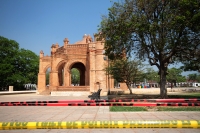 Miércoles 8 de abril del 2020. Tuxtla Gutiérrez. Las plazas de las ciudades de Chiapa de Corzo y Tuxtla son acordonadas por las Brigadas de Salud como medida de prevención de contagios del Coronavirus
