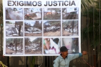 Miércoles 26 de julio del 2017. Tuxtla Gutiérrez. Continúan las protestas de la Cioac en pleno centro de Tuxtla.
