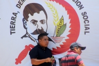 Miércoles 26 de julio del 2017. Tuxtla Gutiérrez. Continúan las protestas de la Cioac en pleno centro de Tuxtla.