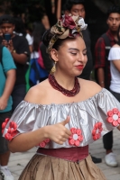 Jueves 12 de septiembre del 2019. Tuxtla Gutiérrez. Las escuelas de bachillerato realizan las tertulias previas de las fiestas patrias a unos días de que inicien los festejos patrios en Chiapas.