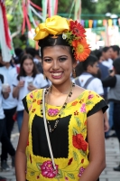 Jueves 12 de septiembre del 2019. Tuxtla Gutiérrez. Las escuelas de bachillerato realizan las tertulias previas de las fiestas patrias a unos días de que inicien los festejos patrios en Chiapas.