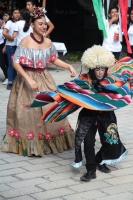Jueves 12 de septiembre del 2019. Tuxtla Gutiérrez. Las escuelas de bachillerato realizan las tertulias previas de las fiestas patrias a unos días de que inicien los festejos patrios en Chiapas.