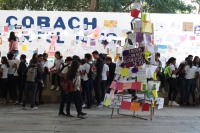 Martes 10 de marzo del 2020. Tuxtla Gutiérrez. La comunidad estudiantil continúa organizando las actividades de denuncia en contra del acoso sexual dentro de las escuelas de Chiapas