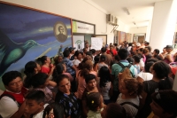 Martes 15 de agosto del 2017. Tuxtla Gutiérrez. Habitantes de las colonias populares de la ciudad se manifiestan exigiendo los servicios básicos para los pobladores. La protesta se realiza en las oficinas del presidente municipal tuxtleco.
