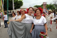 Miércoles 9 de agosto del 2017. Tuxtla Gutiérrez. La comparsa Zoque durante las celebraciones de los 125 años de Tuxtla como capital de Chiapas.