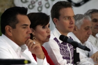 Jueves 29 de junio de 2017. Tuxtla Gutiérrez. La Sexta Reunión de la Comisión Ejecutiva para el Desarrollo Integral de la Zona Sur-Sureste de la Conferencia Regional de la Conferencia Nacional de Gobernadores y la SEDATU este medio día en la capital del e