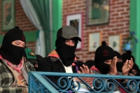 Miércoles 27 de diciembre del 2017. San Cristóbal de las Casas. Las representantes de las bases de apoyo del EZLN dan la bienvenida a los asistentes al segundo encuentro Conciencias por la Humanidad, Las Ciencias Contra el Muro que se realiza a partir d