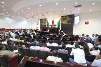 Martes 4 de abril del 2017. Tuxtla Gutiérrez. Los diputados de la  LXVI legislatura chiapaneca durante la sesión de hoy continúan trabajando sobre la creación de la nueva Fiscalía General de Justicia en sustitución de la Procuraduría General de Justicia d