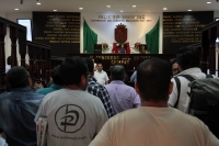 Jueves 28 de diciembre del 2017. Tuxtla Guti�rrez. Aspecto de la sesi�n de esta tarde en el Congreso de Chiapas.