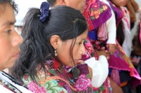 Martes 24 de julio del 2018. Tuxtla Gutiérrez. Indí­genas que viven en condiciones de desplazamiento han decidido unirse y organizarse dando a conocer esta mañana en la Coordinadora de Desplazados del estado Chiapas, por lo que los representantes de los