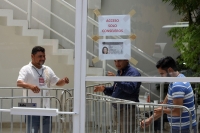 Domingo 30 de julio del 2017. Tuxtla Gutiérrez. La primera Sesión Extraordinaria del Consejo Estatal del partido Morena se realiza a puerta cerrada donde inician los procesos previos a las elección de representantes políticos.