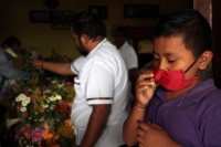 Miércoles 14 de octubre del 2020. Tuxtla Gutiérrez. La comunidad #Zoque realiza los rituales y recorridos costumbristas correspondientes al mes de octubre adecuando el traslado de las Vírgenes de #Copoya