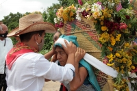 Miércoles 14 de octubre del 2020. Tuxtla Gutiérrez. La comunidad #Zoque realiza los rituales y recorridos costumbristas correspondientes al mes de octubre adecuando el traslado de las Vírgenes de #Copoya